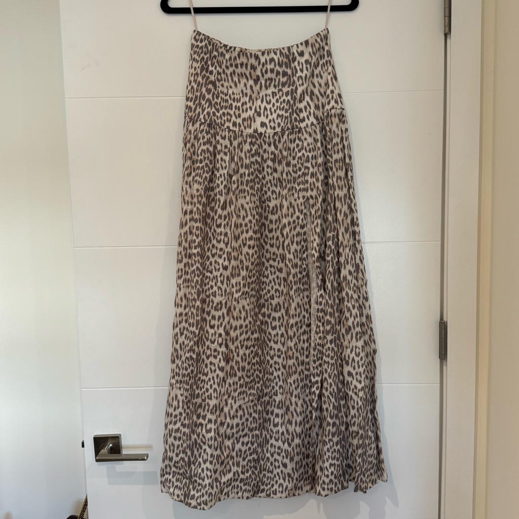 Bec And Bridge Animal Print Skirt